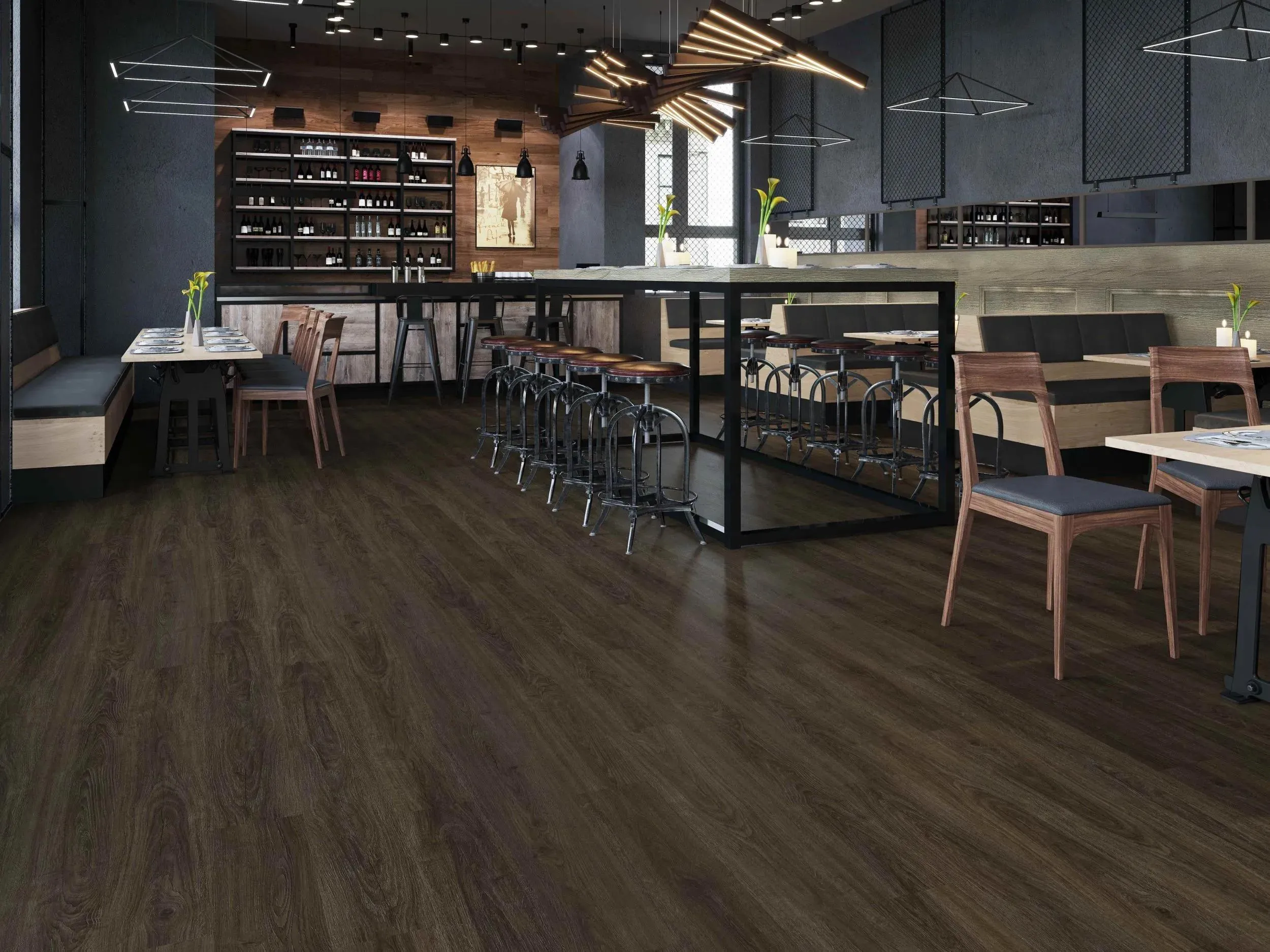 HydroGen 5 Liberty Vinyl Plank Flooring (BYKRCHY50LI - Biyork)