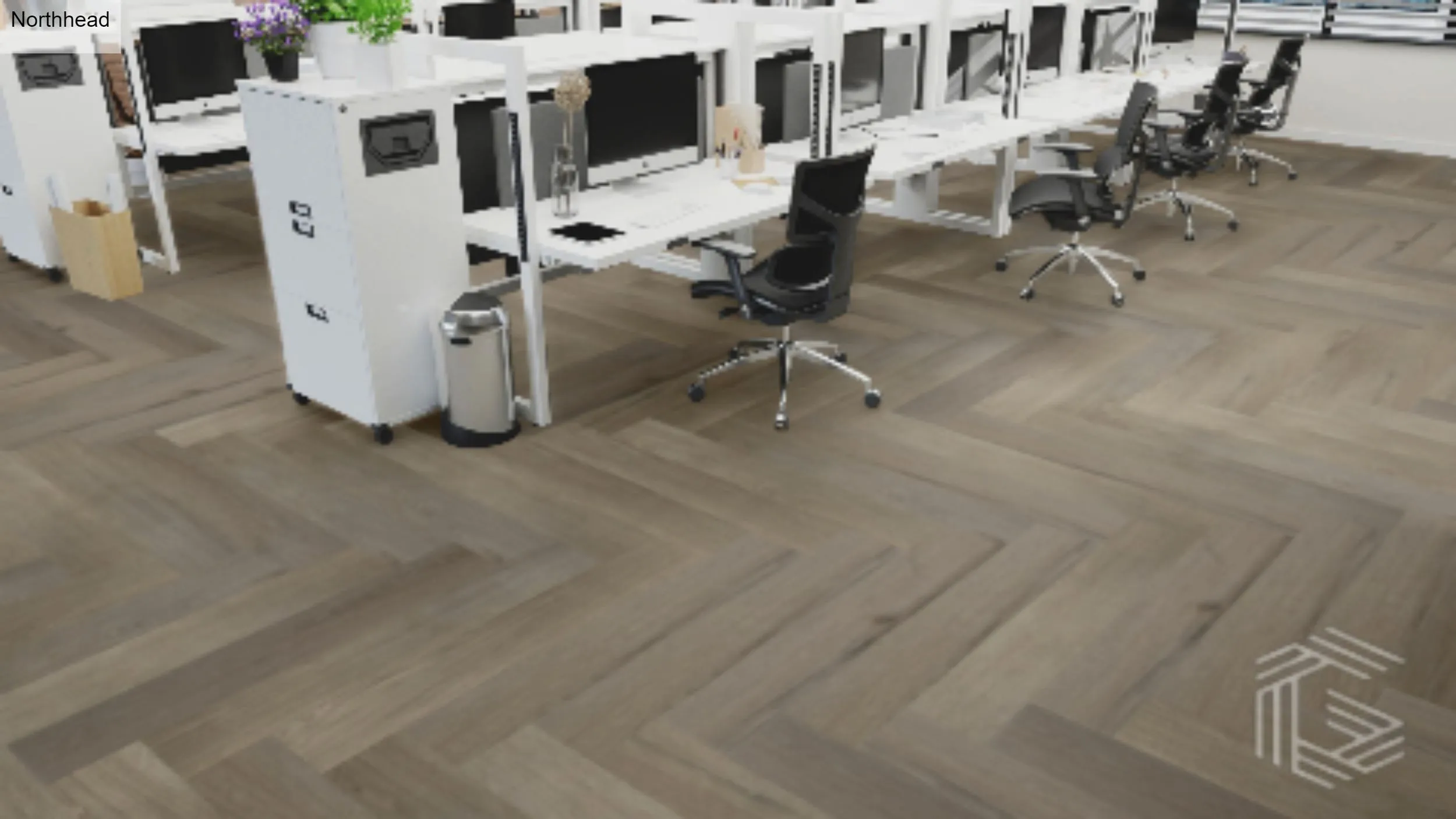 Designer Herringbone North Head 5" x 24"