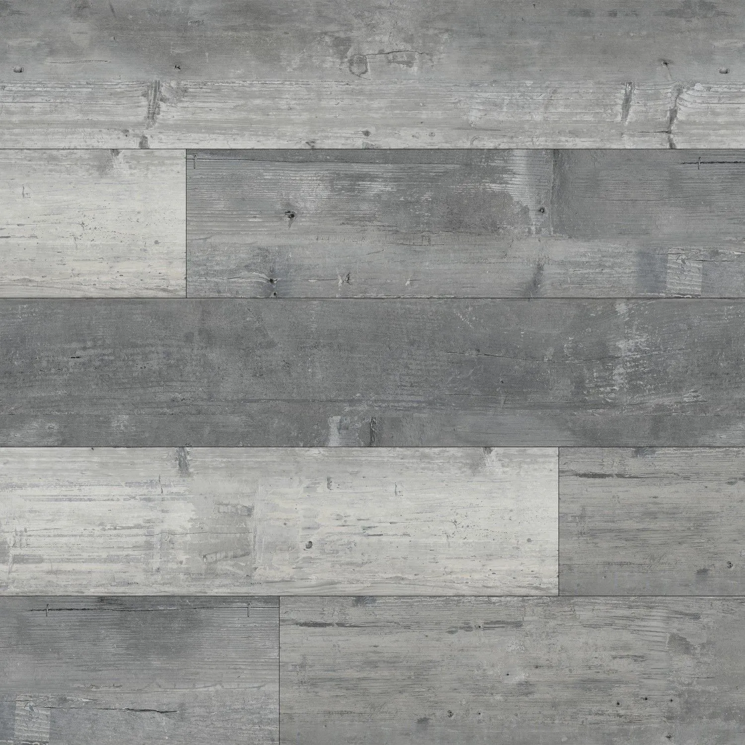 Andover Kingsdown Gray Vinyl Plank Flooring (VTRKINGRA7X48-5MM-20MIL - MSI Surfaces )