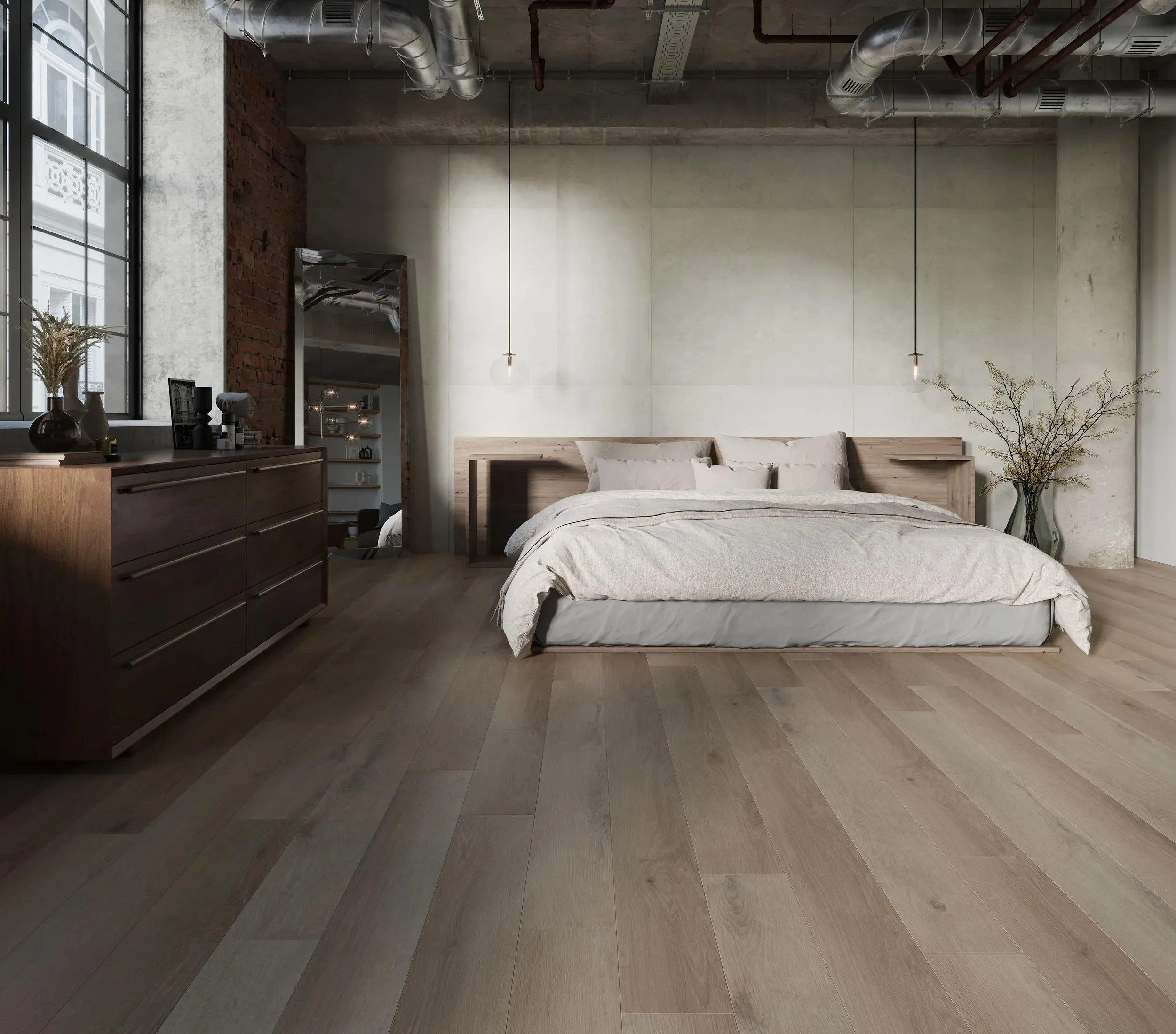 Taiga Stonewear Grog Vinyl Plank Flooring (FVSWPGR - Taiga)