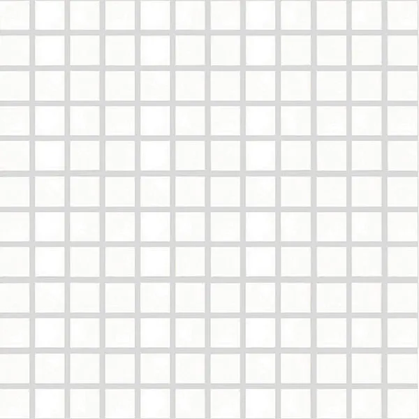 Basic White Square Satin 12" x 12" MBM1101 Centura Square Mosaic Tiles