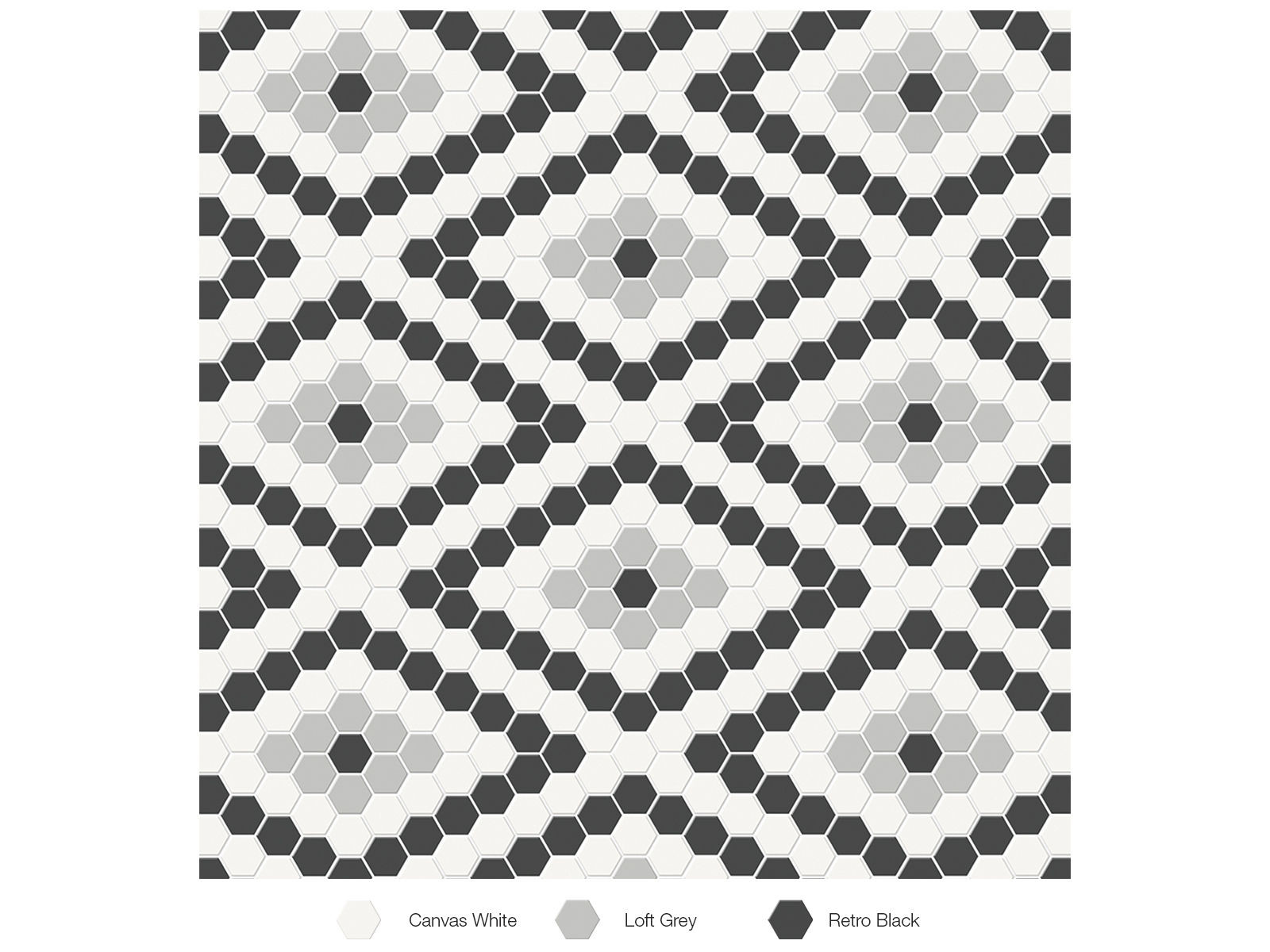 backsplash mosaic tiles Soho Midnight Blend Matte 7-3/4" x 13" 4501-0560-0 Anatolia Diamond Mosaic Tiles | Floors & Baths Pro's