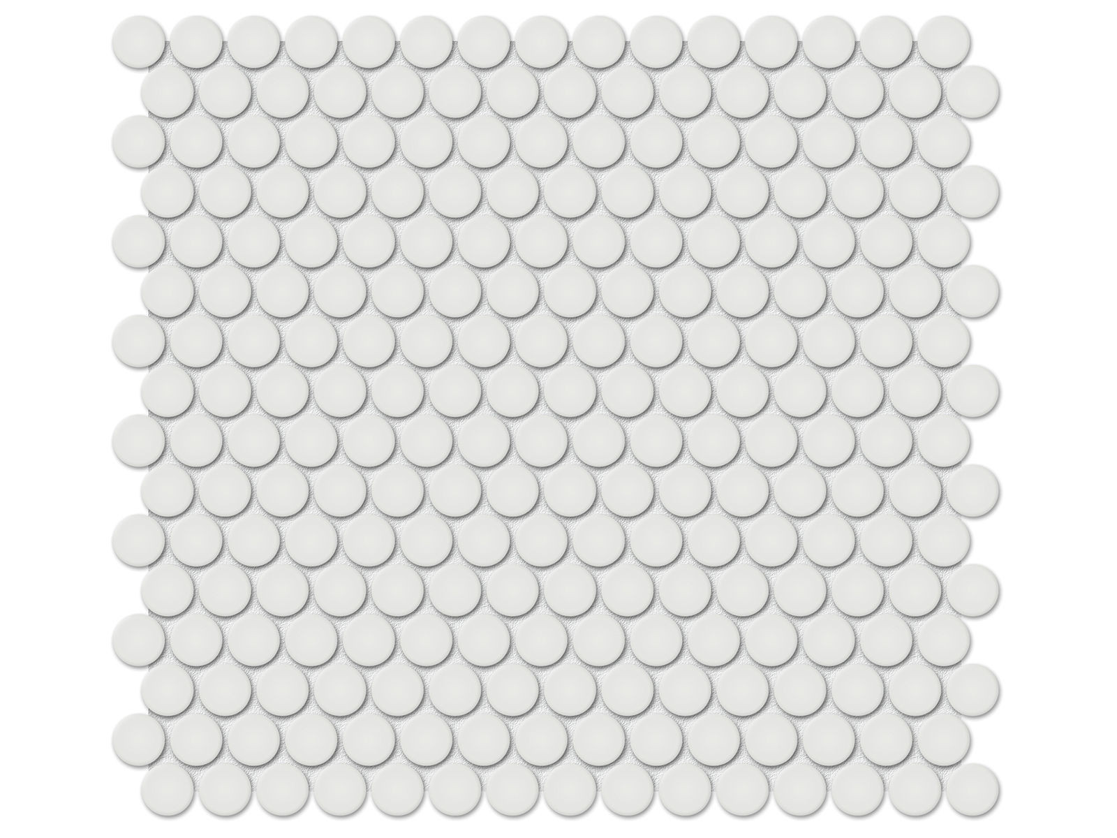 backsplash mosaic tiles Soho Vintage Grey Glossy 11" x 12" 4501-0428-0 Anatolia Circle Mosaic Tiles | Floors & Baths Pro's