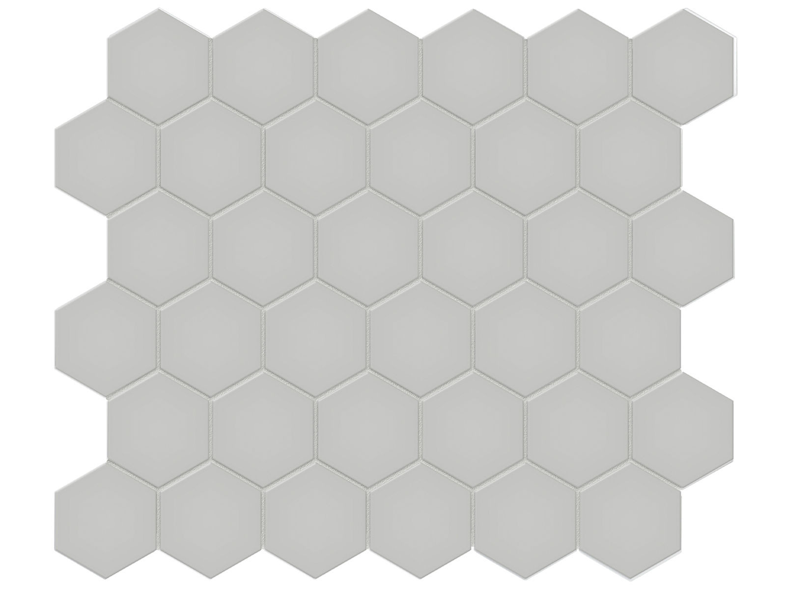 backsplash mosaic tiles Soho Loft Grey Matte 11" x 12" 4501-0458-0 Anatolia Hexagon Mosaic Tiles | Floors & Baths Pro's