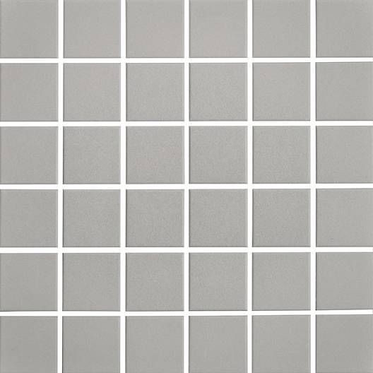 Plain Techno Light Grey Square Matte 12" x 12" MBU2215 Centura Square Mosaic Tiles | Floors & Baths Pro's