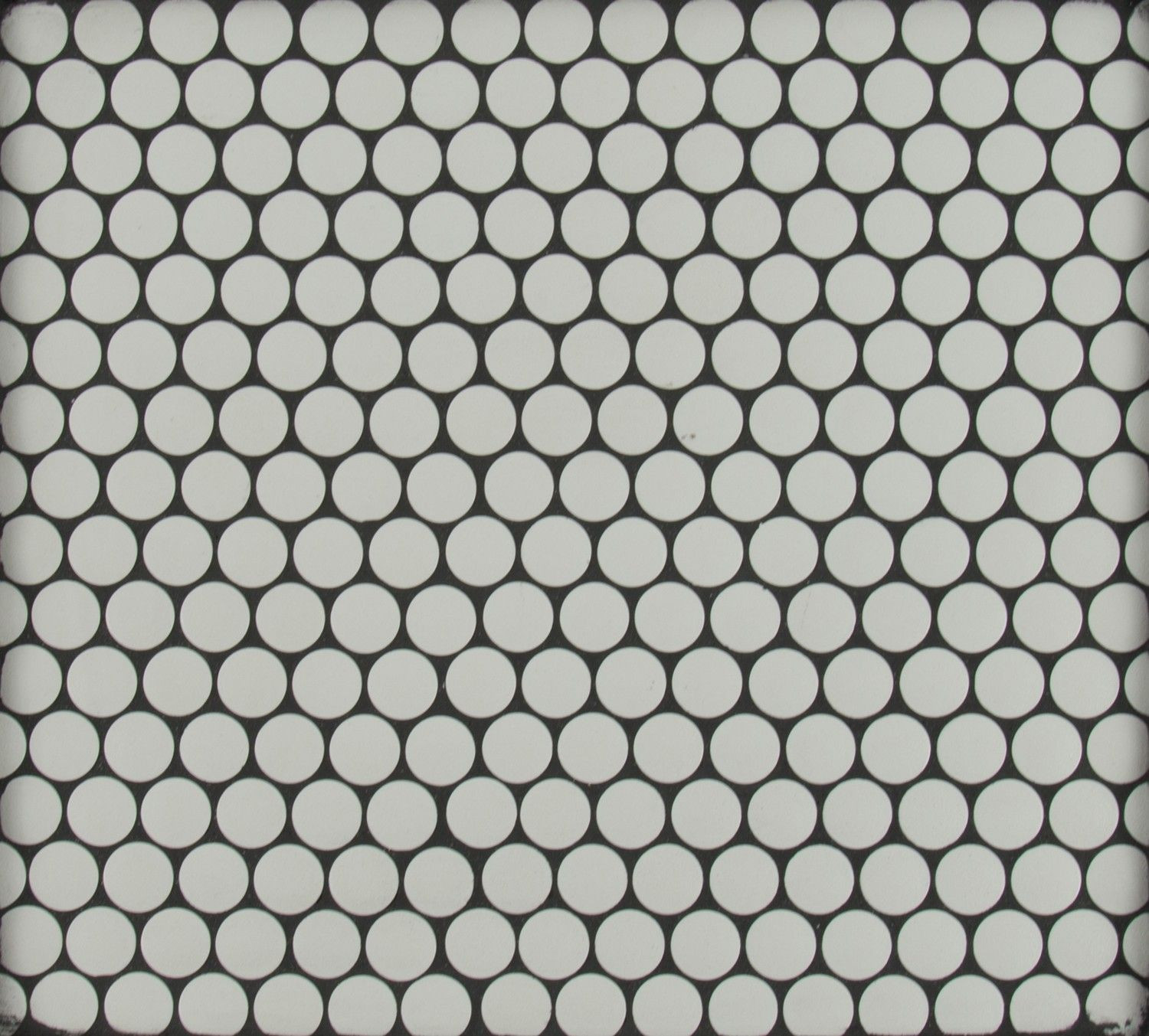 backsplash mosaic tiles Penny Round White-Cool Matte 11-1/2" x 11-1/2" SMOT-PT-PENRD-BIAM MSI Surfaces Circle Mosaic Tiles | Floors & Baths Pro's