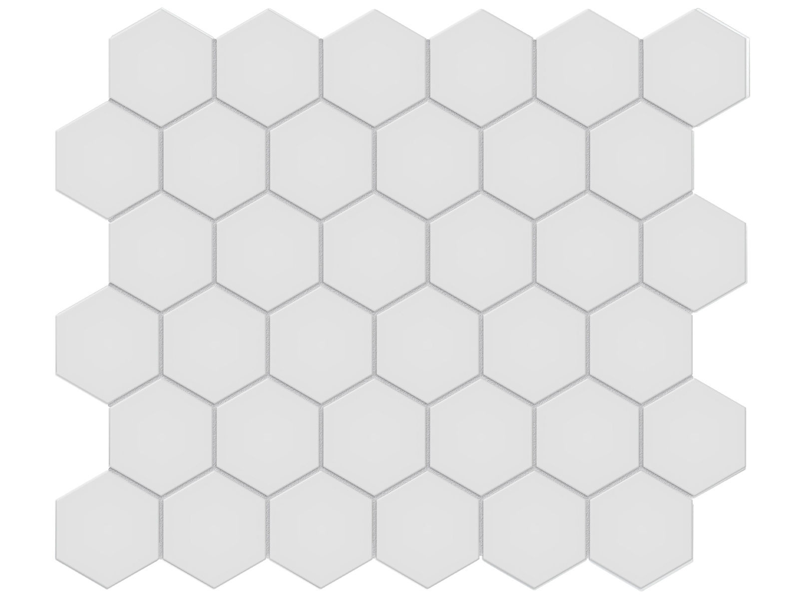 backsplash mosaic tiles Soho Gallery Grey Matte 11" x 12" 4501-0456-0 Anatolia Hexagon Mosaic Tiles | Floors & Baths Pro's