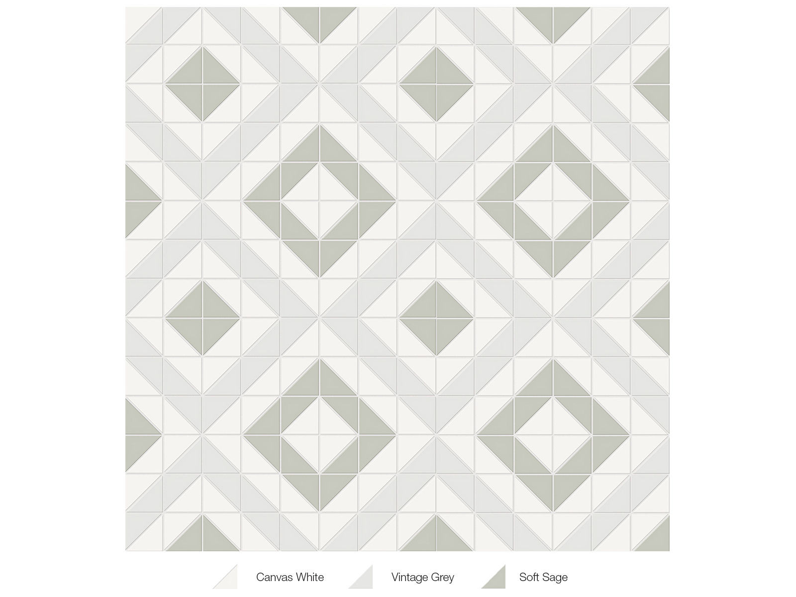 Soho Morning Blend Matte 10" x 10" 4501-0547-0 Anatolia Square Mosaic Tiles | Floors & Baths Pro's