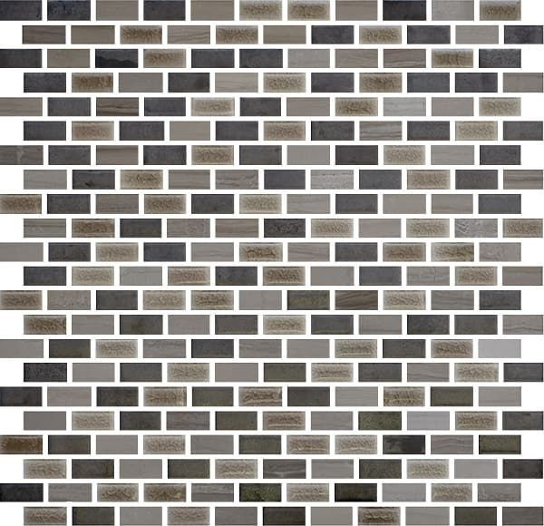 backsplash mosaic tiles Malibu Galet Glossy 12" x 12" MA1125C3 Centura Square Mosaic Tiles | Floors & Baths Pro's