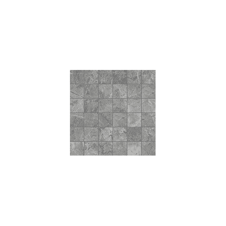 backsplash mosaic tiles Regency Carbon Matte 2" x 2" 4501-0215-0 Anatolia Square Mosaic Tiles | Floors & Baths Pro's