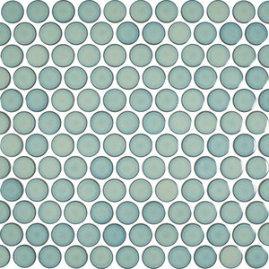 backsplash mosaic tiles Penny 28 Bangkok Glossy 12" x 13" PEBANGKOK Centura Mosaic Mosaic Tiles | Floors & Baths Pro's