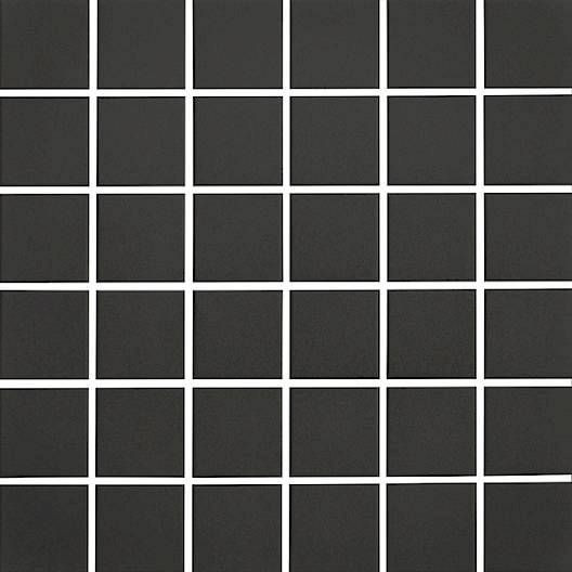 backsplash mosaic tiles Plain Techno Charcoal Square Matte 12" x 12" MBU22103 Centura Square Mosaic Tiles | Floors & Baths Pro's