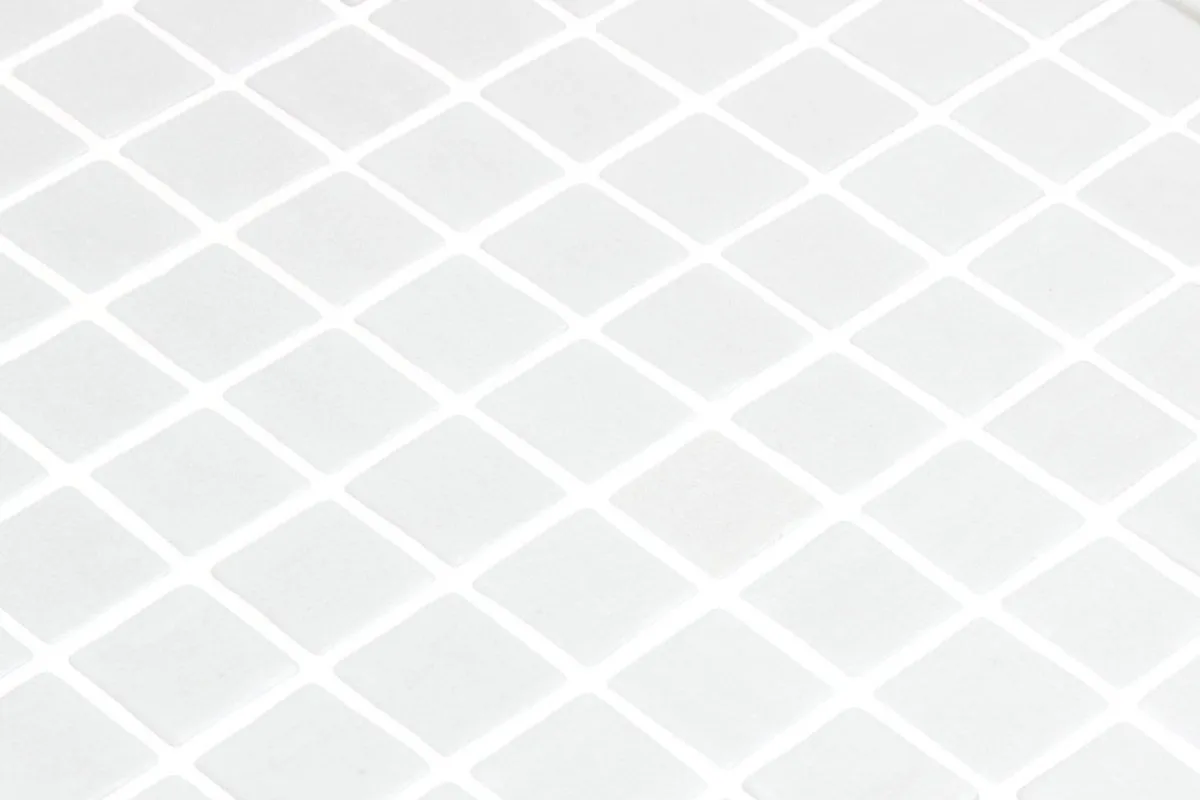 Lisa 25103 Glossy White 12-1/4" x 18-3/8" 2000052 Centura Square Mosaic Tiles