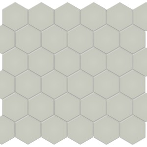 backsplash mosaic tiles Soho Soft Sage Matte 11" x 12" 4501-0461-0 Anatolia Hexagon Mosaic Tiles | Floors & Baths Pro's