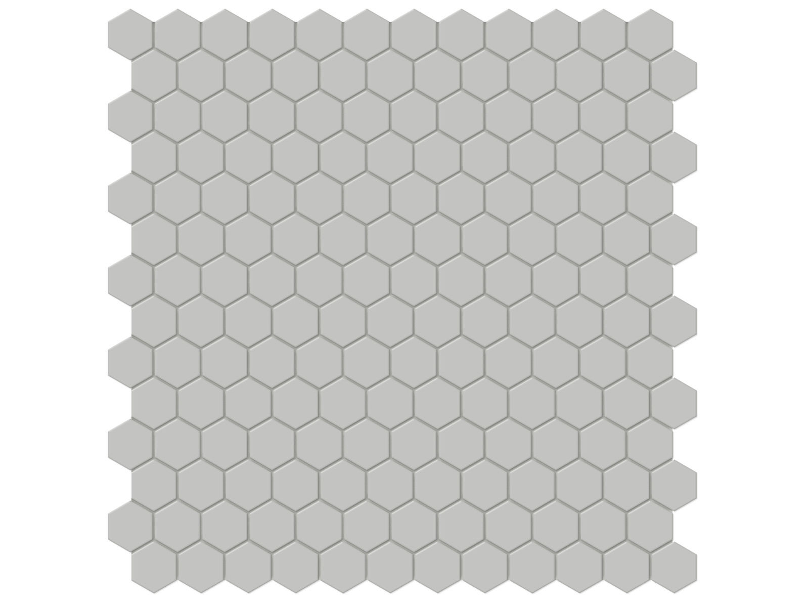 backsplash mosaic tiles Soho Loft Grey Matte 12" x 12" 4501-0447-0 Anatolia Hexagon Mosaic Tiles | Floors & Baths Pro's