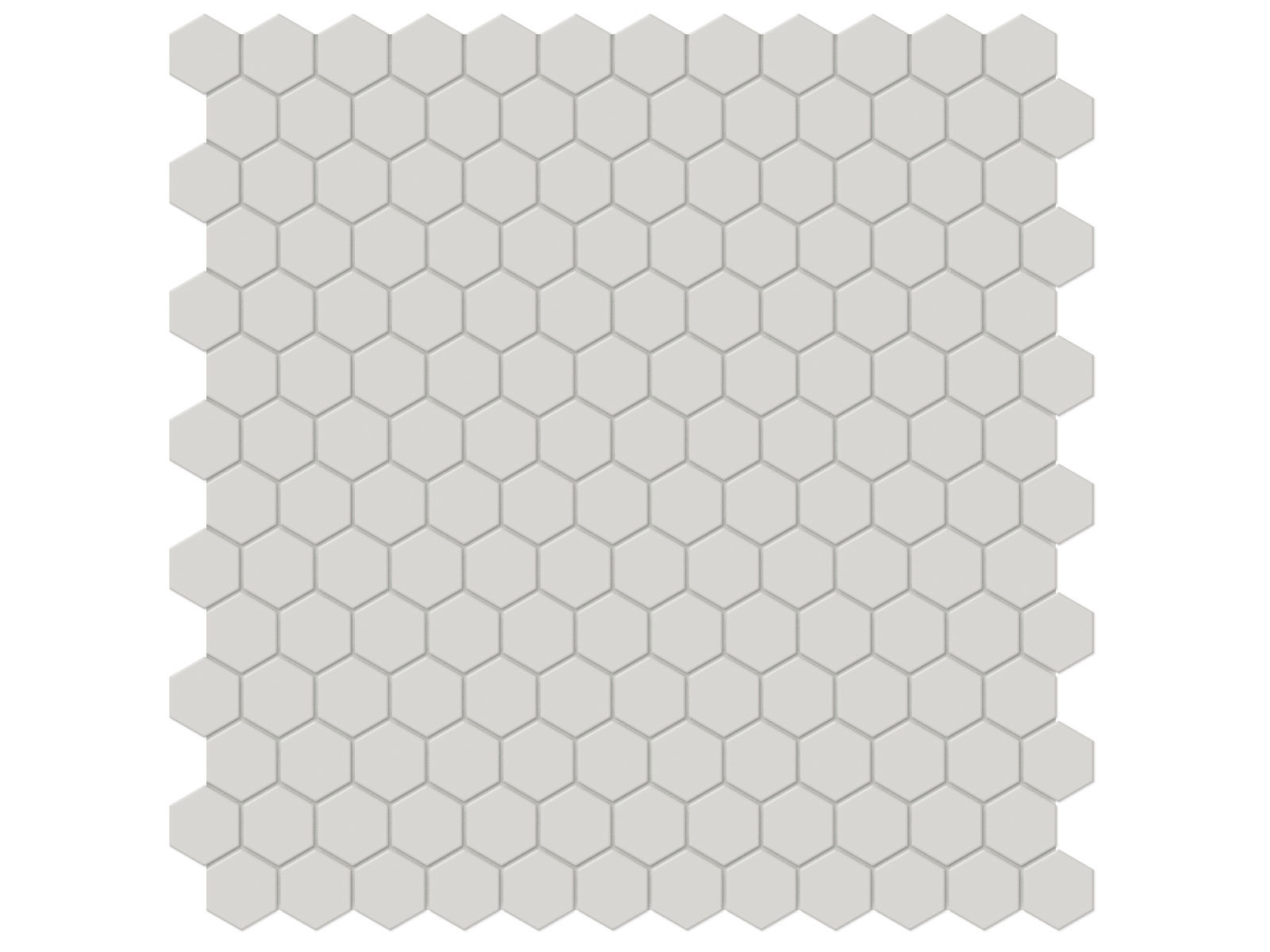 backsplash mosaic tiles Soho Halo Grey Matte 12" x 12" 4501-0446-0 Anatolia Hexagon Mosaic Tiles | Floors & Baths Pro's