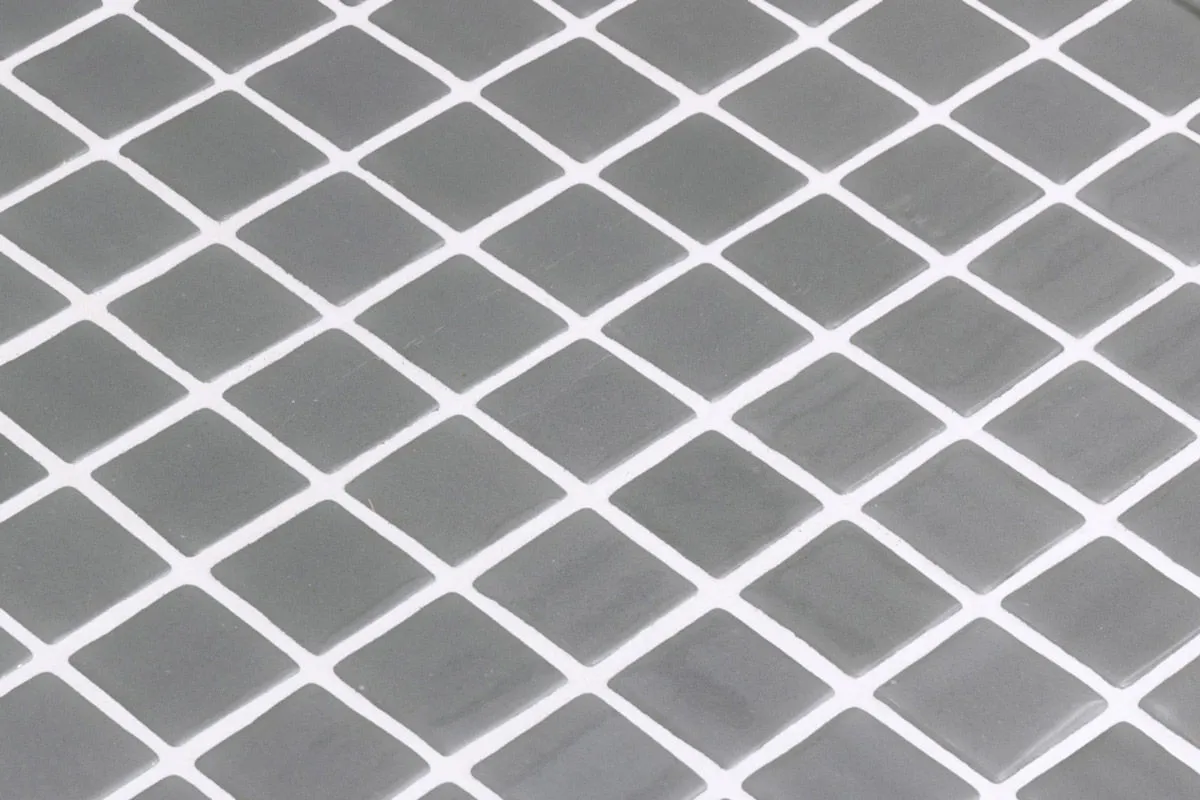 Lisa 25101 Glossy Grey 12-1/4" x 18-3/8" 2000053 Centura Square Mosaic Tiles