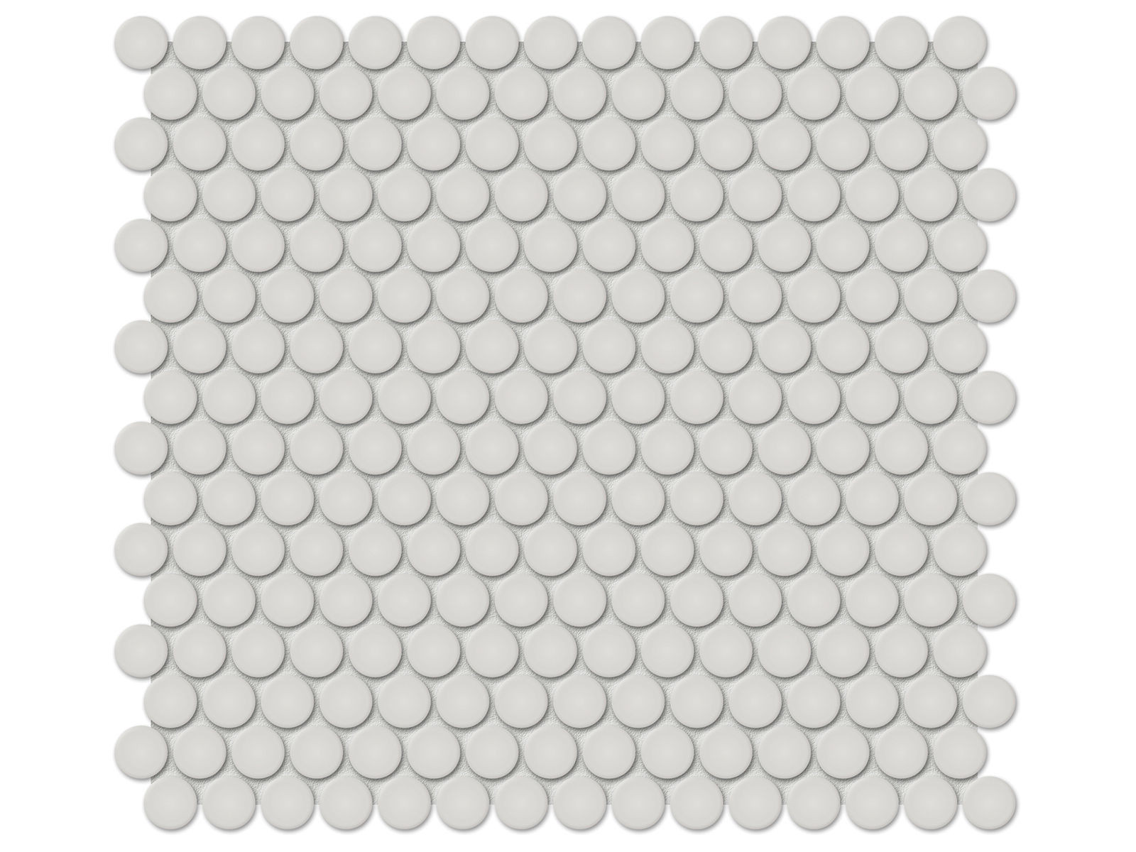 backsplash mosaic tiles Soho Halo Grey Glossy 11" x 12" 4501-0262-1 Anatolia Circle Mosaic Tiles | Floors & Baths Pro's