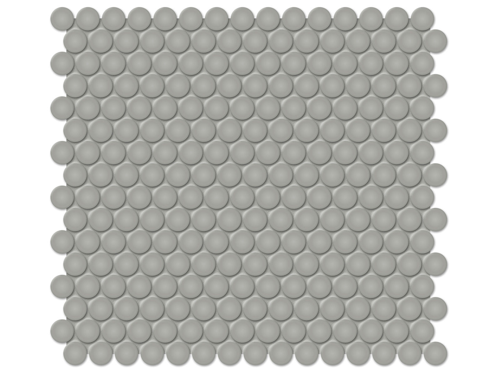 backsplash mosaic tiles Soho Cement Chic Matte 11" x 12" 4501-0440-0 Anatolia Circle Mosaic Tiles | Floors & Baths Pro's