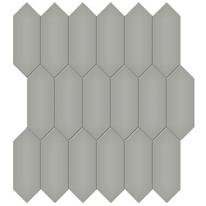 backsplash mosaic tiles Soho Cement Chic Matte 11" x 13" 4501-0492-0 Anatolia Hexagon Mosaic Tiles | Floors & Baths Pro's