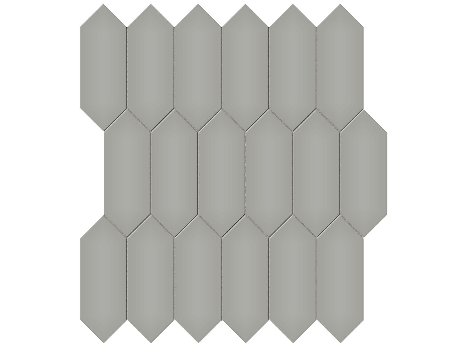 Soho Cement Chic Matte 11" x 13" 4501-0492-0 Anatolia Hexagon Mosaic Tiles | Floors & Baths Pro's