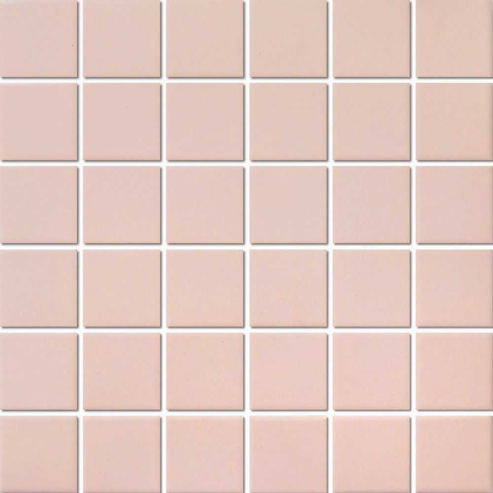 Classic / Techno PInk Matte 12" x 12" HP04021A Centura Square Mosaic Tiles | Floors & Baths Pro's