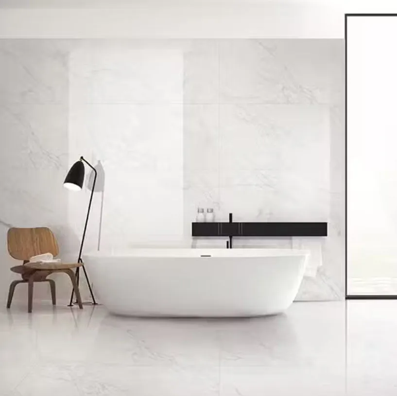 Carrara White Polished 2" x 2" 566031002X2P Planchers 1867 Planchers 1867 Square Mosaic Tiles