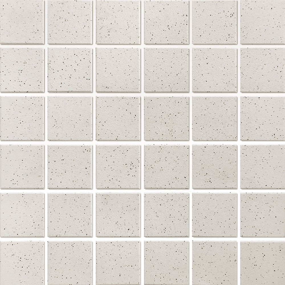 backsplash mosaic tiles Techno White Granit Matte 12" x 12" MBU22201 Centura Mosaic Mosaic Tiles | Floors & Baths Pro's