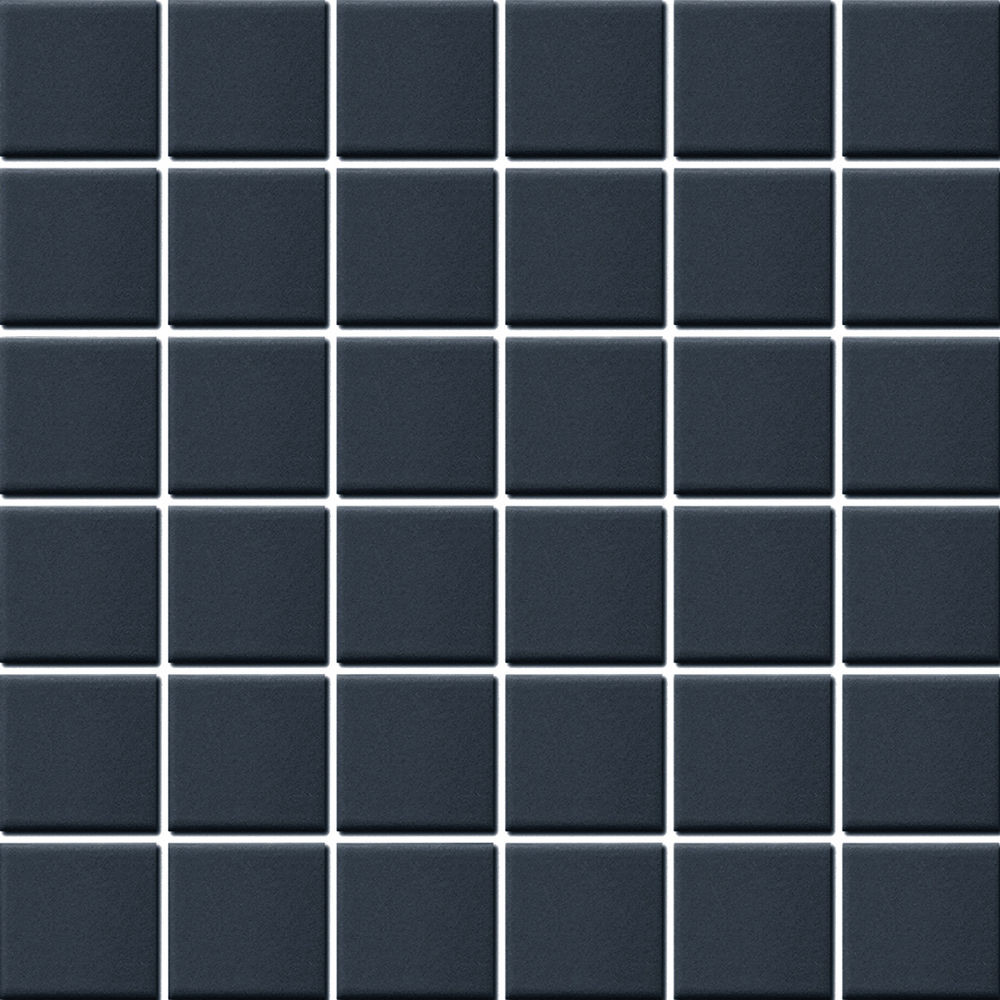 Classic / Techno Navy Matte 12" x 12" HP08057A Centura Square Mosaic Tiles | Floors & Baths Pro's