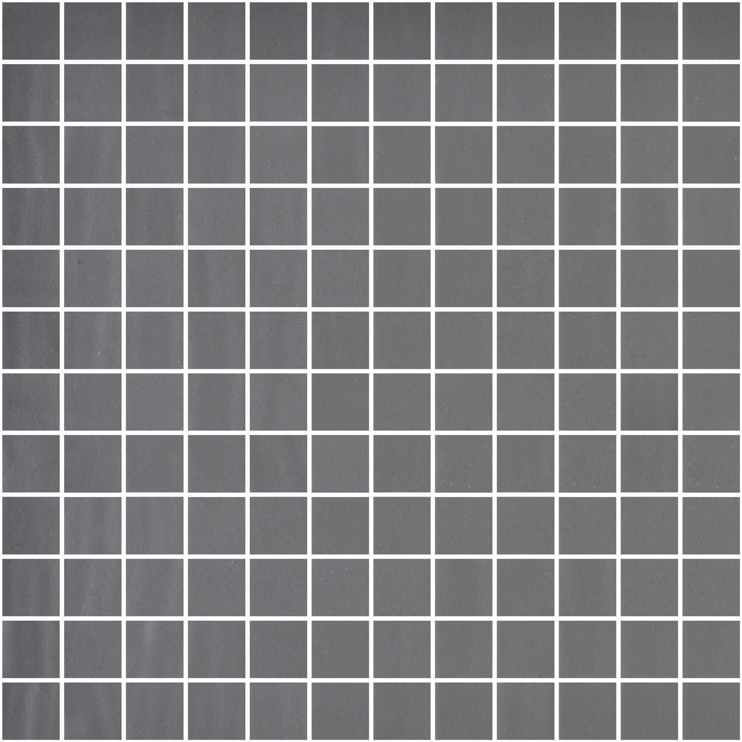 NatureGlass Matte Dark Grey 12-1/4" x 12-1/4" 2003472 Centura Square Mosaic Tiles | Floors & Baths Pro's