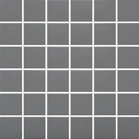 Plain Glaze Steel Grey Satin 12" x 12"