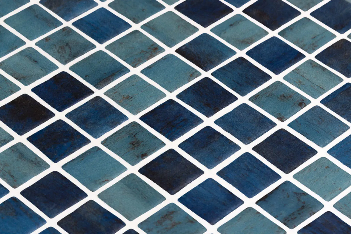 Vanguard Matte Forest Blue 12-1/4" x 12-1/4" 2003960 Centura Square Mosaic Tiles