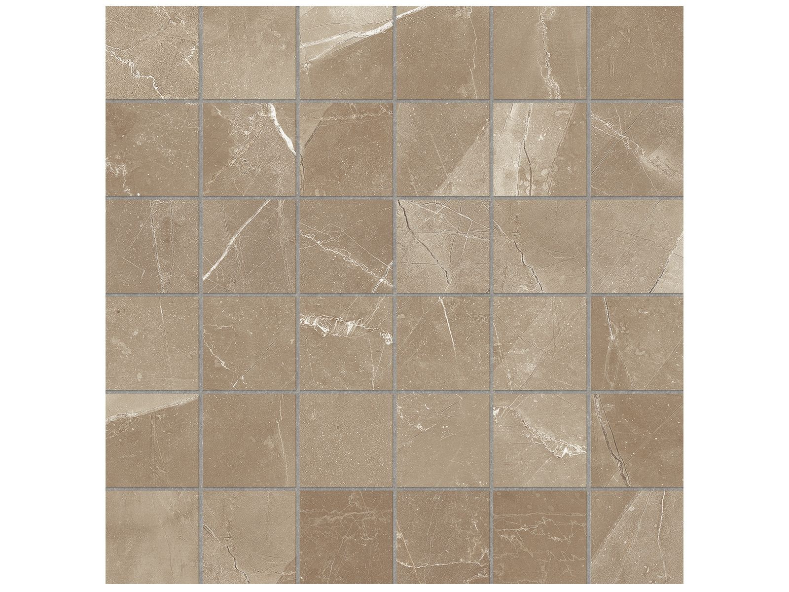 backsplash mosaic tiles Classic Pulpis Moca Matte 12" x 12" 4501-0068-0 Anatolia Square Mosaic Tiles | Floors & Baths Pro's