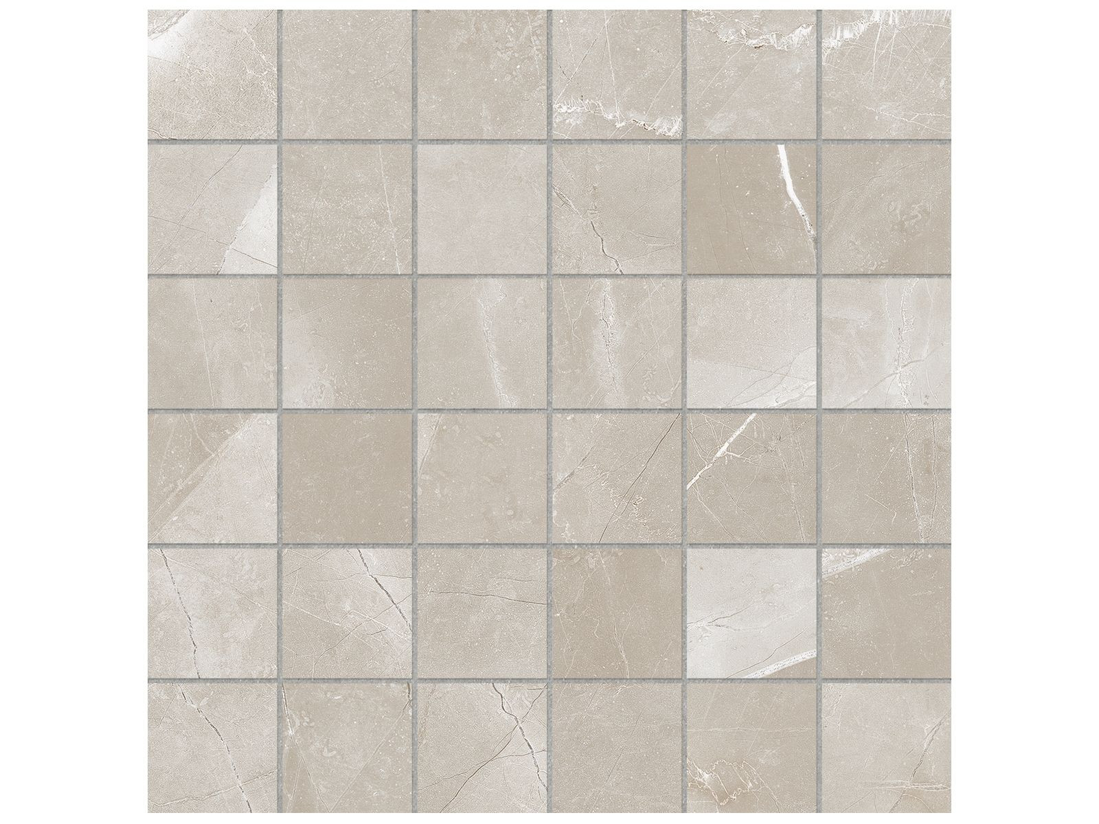 backsplash mosaic tiles Classic Pulpis Grey Matte 12" x 12" 4501-0066-0 Anatolia Square Mosaic Tiles | Floors & Baths Pro's