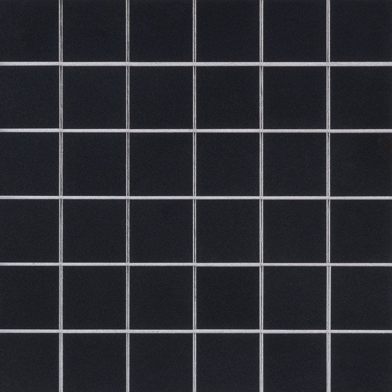 backsplash mosaic tiles Domino Black Matte 12" x 12" SMOT-PT-RETNERO-2X2M MSI Surfaces Square Mosaic Tiles | Floors & Baths Pro's