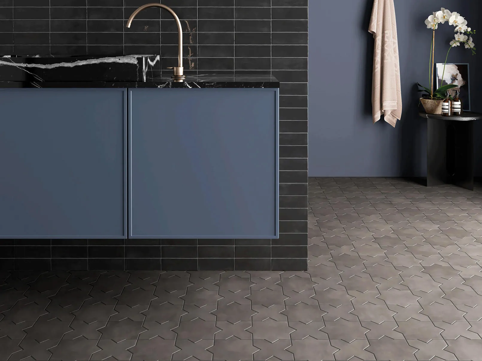 Kasbah Base Mud Matte 5" x 5" KA28819 Centura X Mosaic Tiles