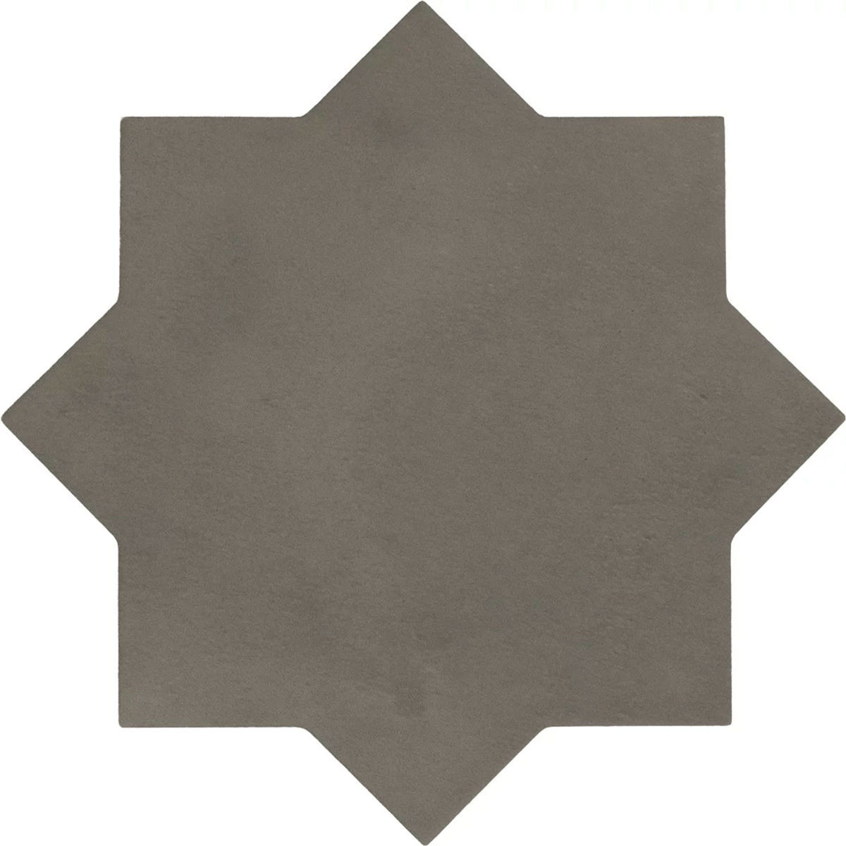 Kasbah Star Mud Matte 6.5" x 6.5" KA29078 Centura Star Mosaic Tiles | Floors & Baths Pro's