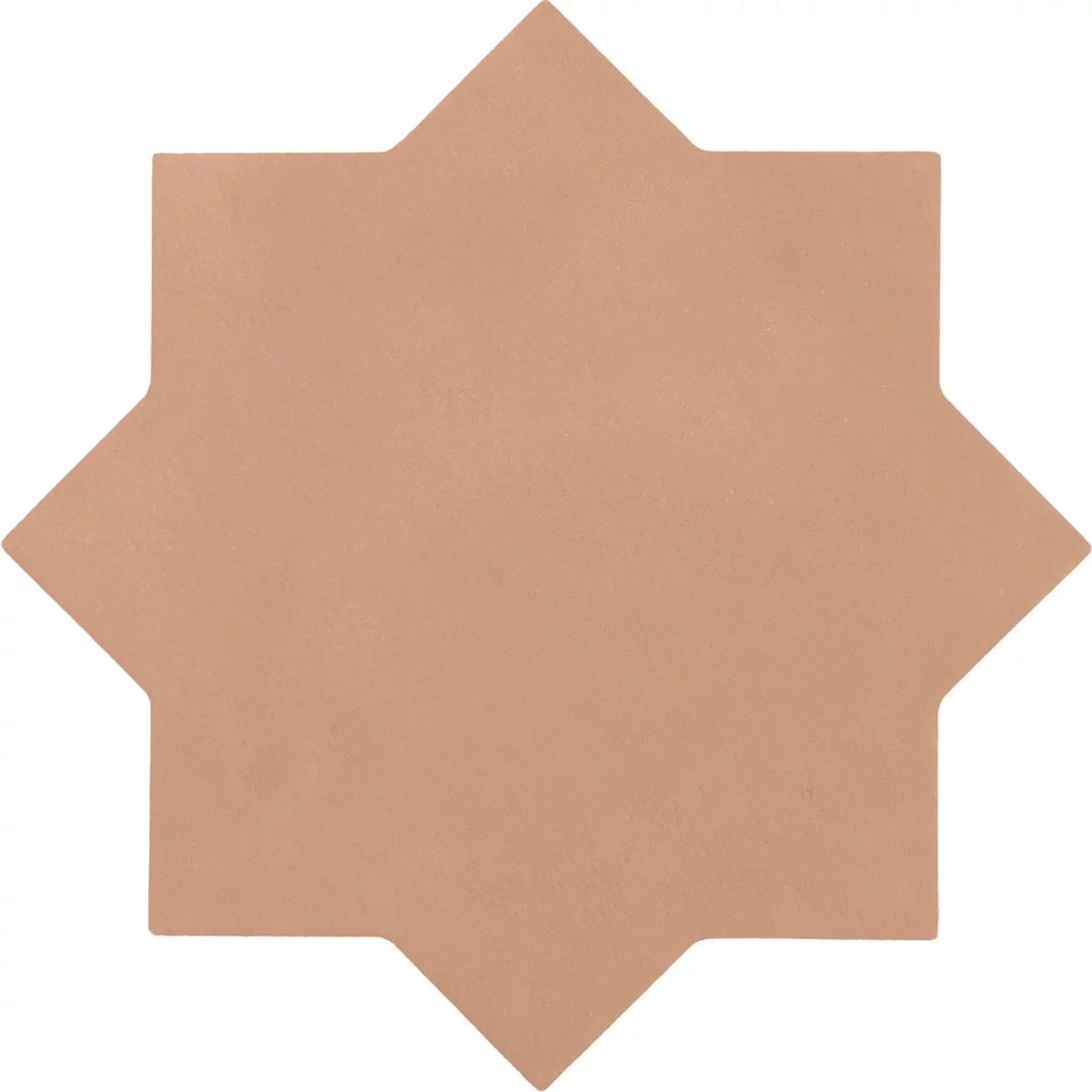 Kasbah Star Terracotta Matte 6.5" x 6.5" KA29075 Centura Star Mosaic Tiles | Floors & Baths Pro's