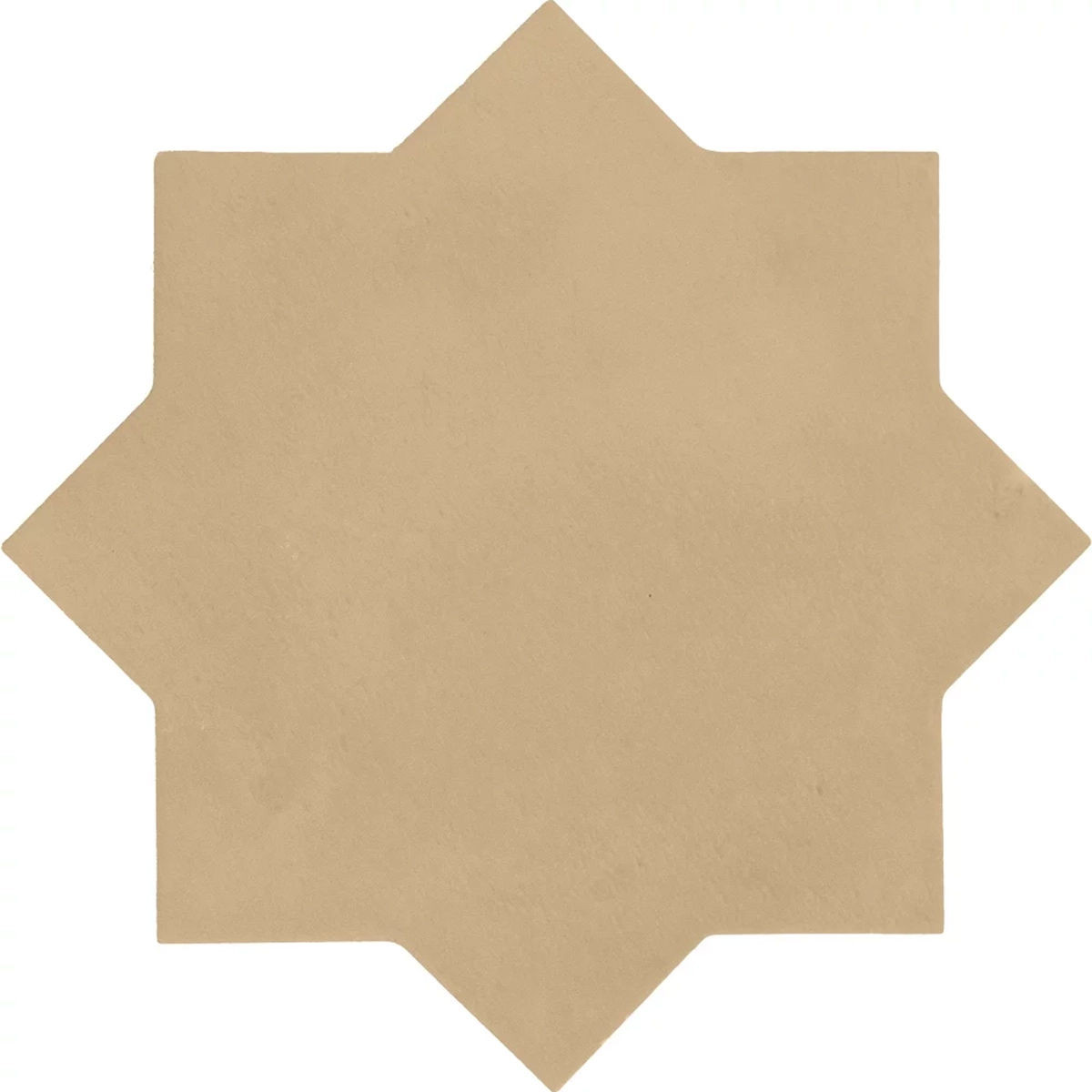 Kasbah Star Fawn Matte 6.5" x 6.5" KA29073 Centura Star Mosaic Tiles | Floors & Baths Pro's