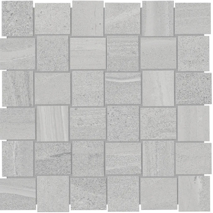 Davenport Ice Matte 12" x 12" 4501-0080-0 Anatolia Square Mosaic Tiles | Floors & Baths Pro's