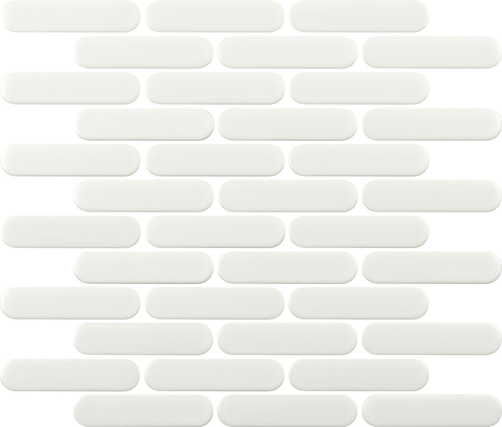 Osvego White Matte 12" x 12" OSVEGOWHM Centura Mosaic Mosaic Tiles | Floors & Baths Pro's