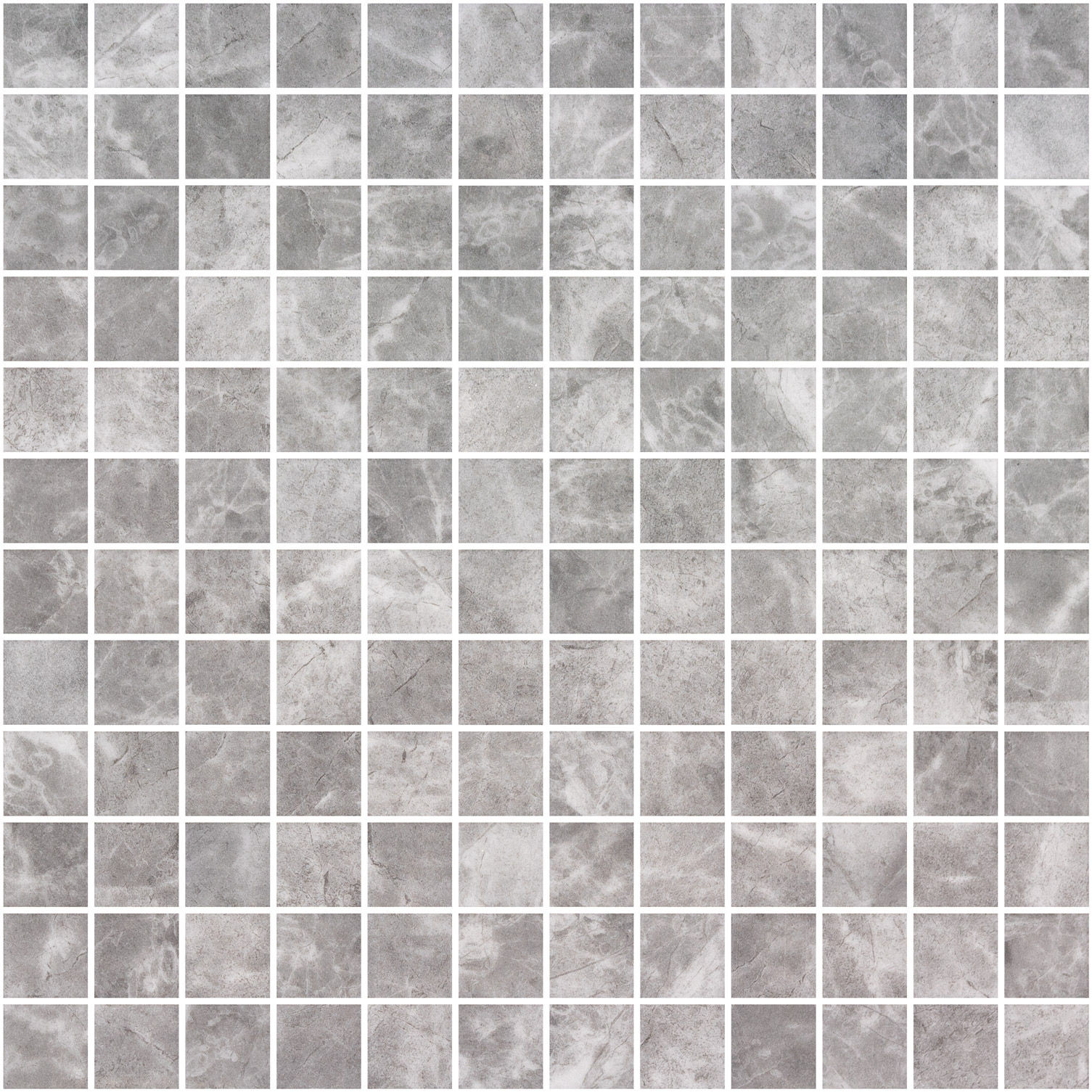 backsplash mosaic tiles Ecostones Matte Silver 12-1/4" x 12-1/4" 2003276 Centura Square Mosaic Tiles | Floors & Baths Pro's