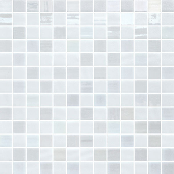 backsplash mosaic tiles Opalo Stone Blanc Glossy 13" x 13" OPSTBLMO Centura Square Mosaic Tiles | Floors & Baths Pro's