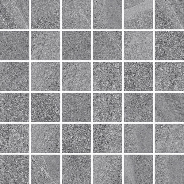 York Fumo Matte 12" x 12" (10.55 sqft/box) YRK30084N Centura Square Mosaic Tiles | Floors & Baths Pro's