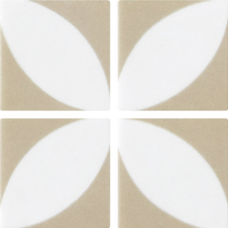 Penta Azalea Beige Matte 12" x 12" 2006402 Centura Square Mosaic Tiles | Floors & Baths Pro's