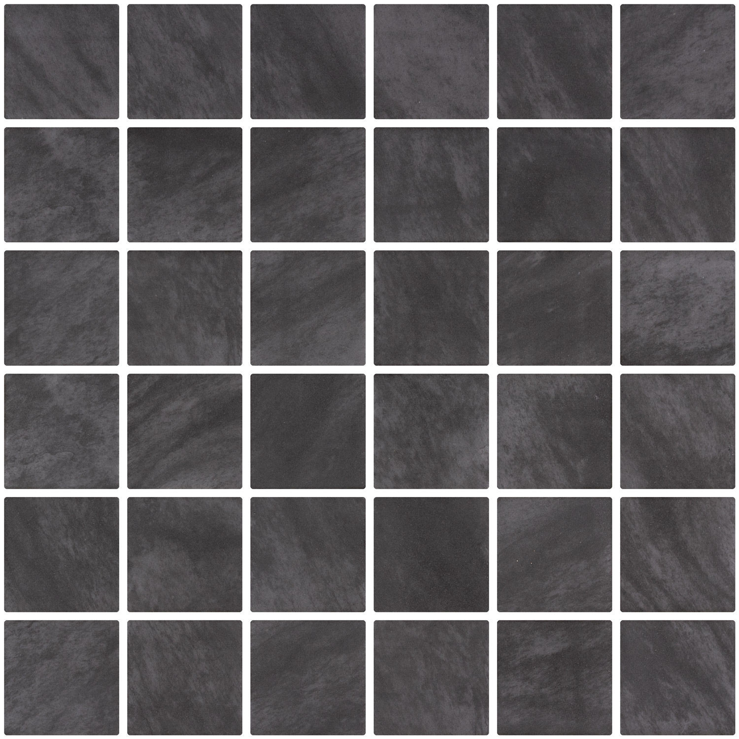 backsplash mosaic tiles Penta Ecostone Matte New Basalt 12" x 12" 2004525 Centura Square Mosaic Tiles | Floors & Baths Pro's