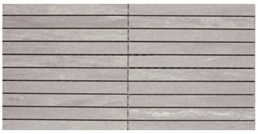 Valmalenco Grey Natural-Semi-Polished 12" x 24" (10 sqft/box) VM3MS Centura Rectangle Mosaic Tiles