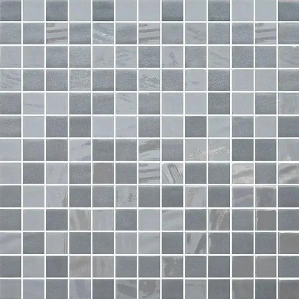 Opalo Stone Gris Square Glossy 12" x 12"