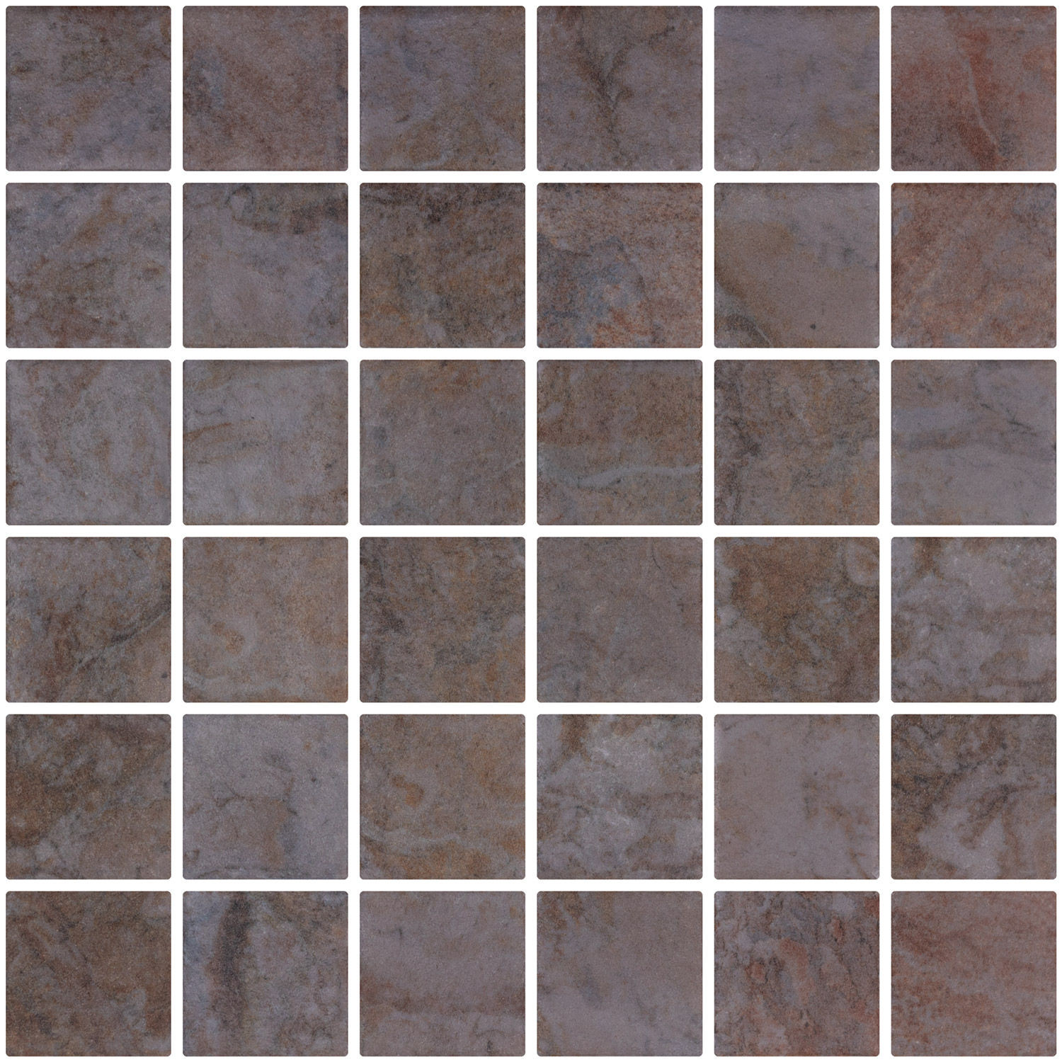 backsplash mosaic tiles Penta Ecostone Matte New Slate 12" x 12" 2004526 Centura Square Mosaic Tiles | Floors & Baths Pro's