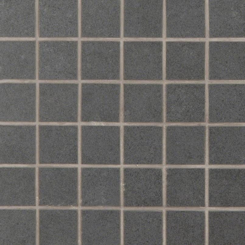 backsplash mosaic tiles Dimensions Graphite Matte 12" x 12" NDIMGRA2X2-N MSI Surfaces Square Mosaic Tiles | Floors & Baths Pro's